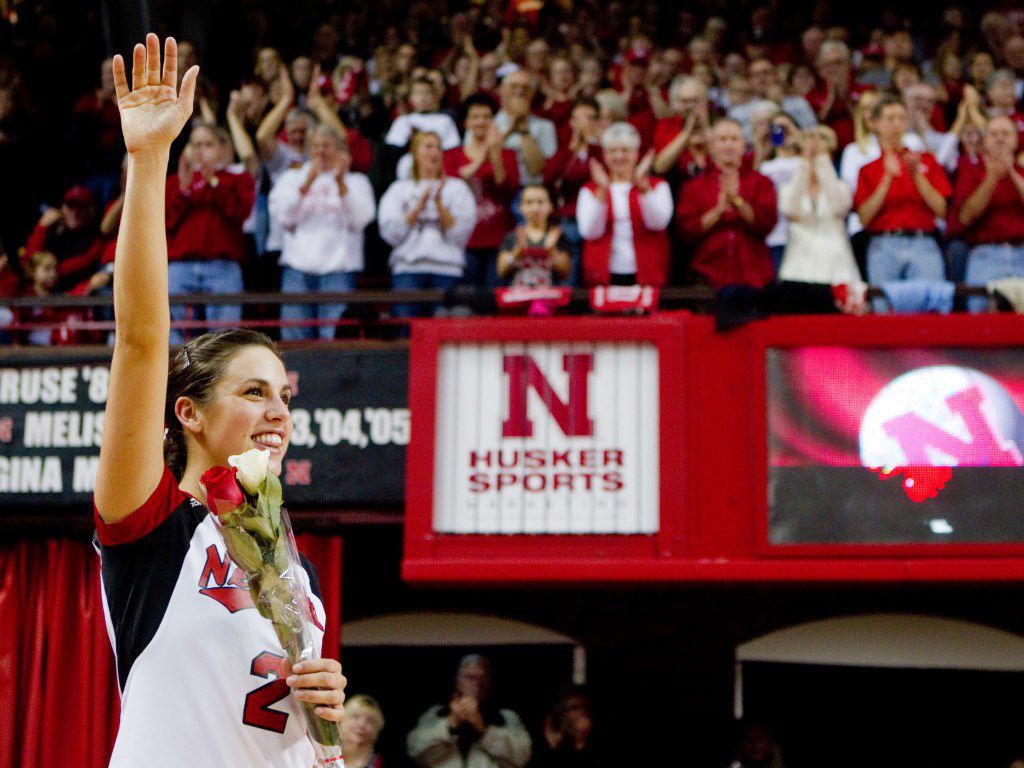 Second Team: Lauren Cook, setter, 2010-12